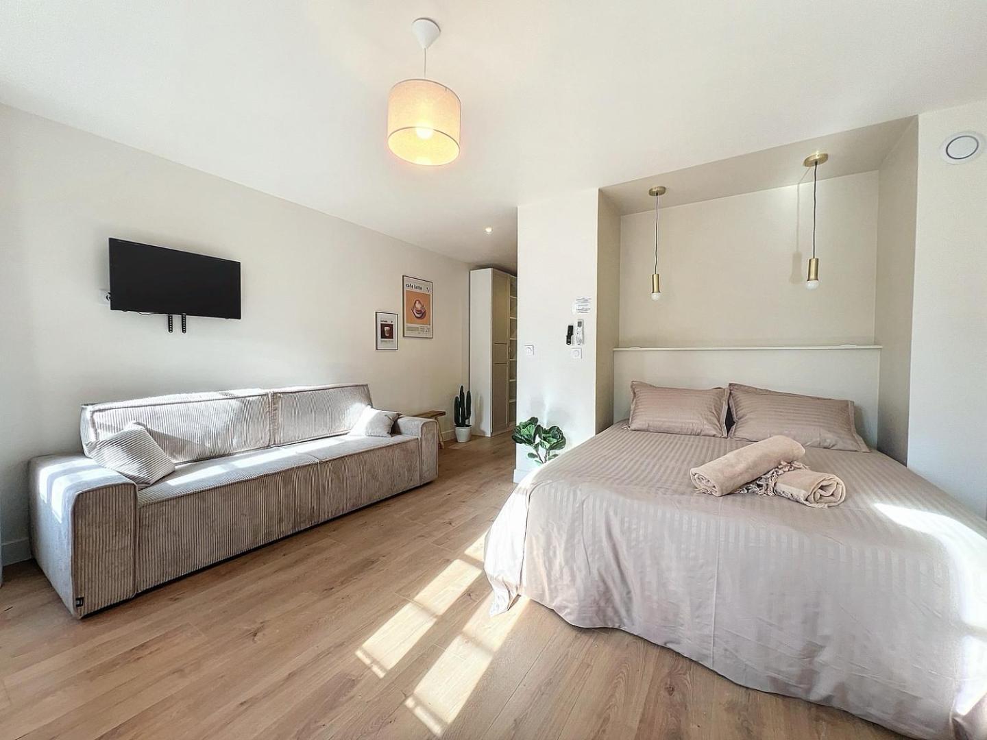 Charmant Appartement - Avec Balcon & Climatisation - Les Freres De La Loc' Marsiglia Esterno foto